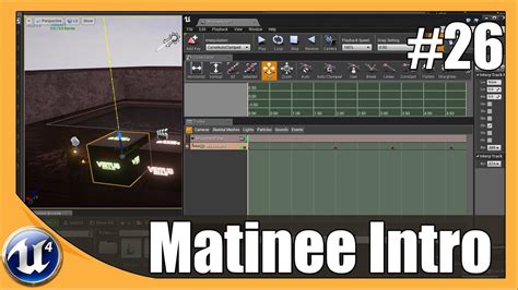 unreal matinee|UE4 Matinee Tutorial Beginner .